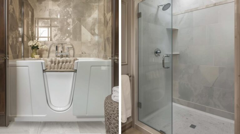 Walk-In Tub vs. Walk-In Shower: Which is Right for You?